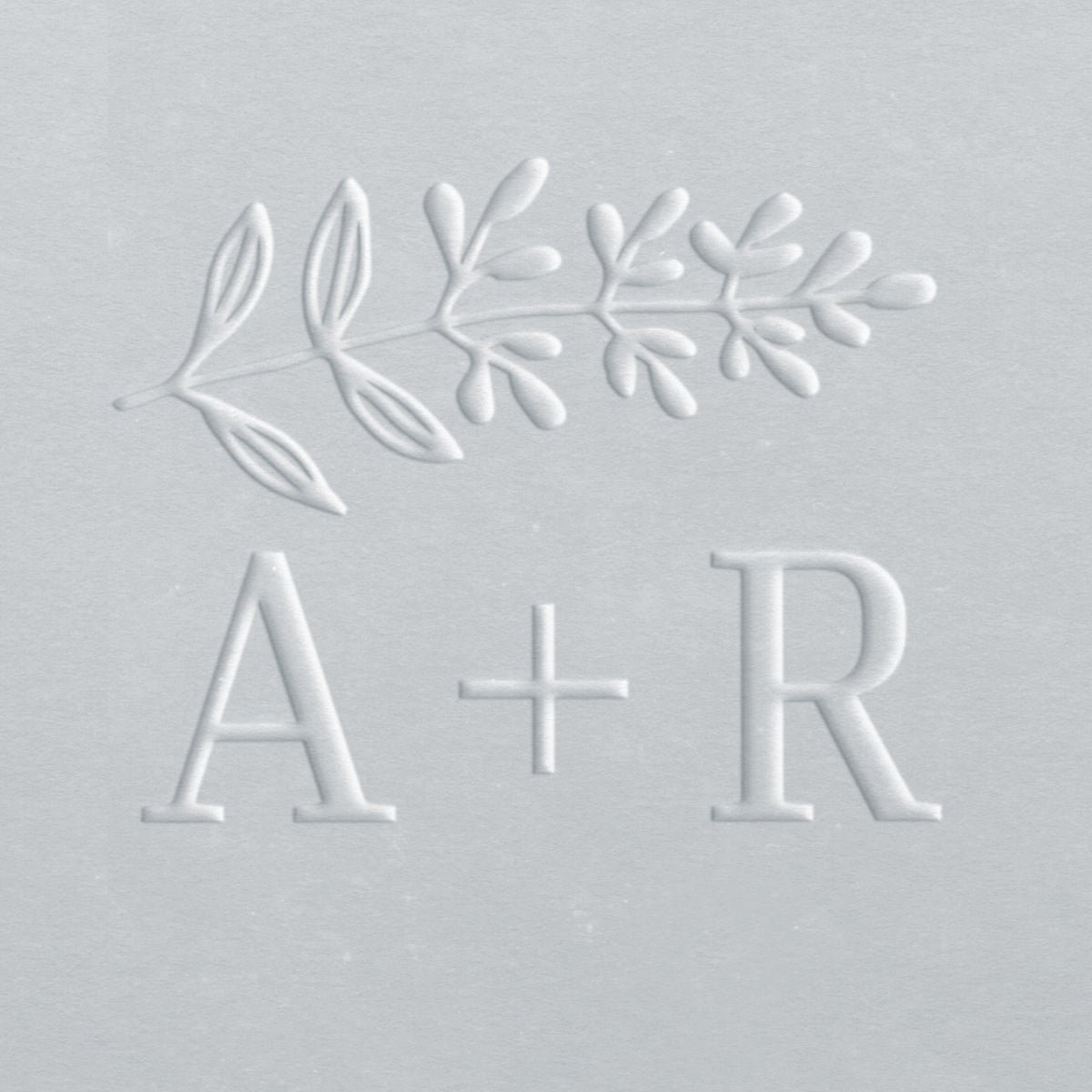 Embosser - Branch above Initials