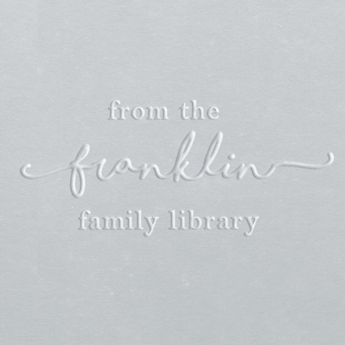 Book Embosser - Franklin