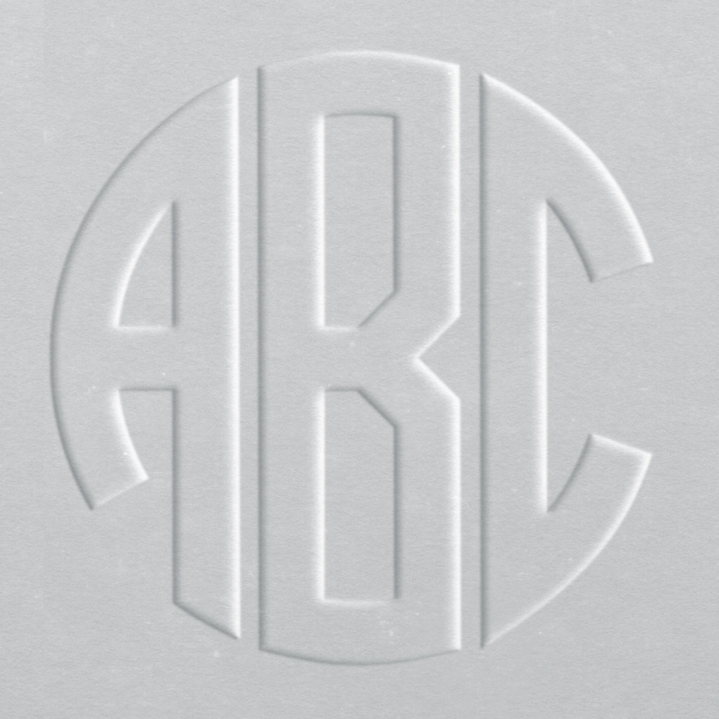 Embosser - Block Monogram
