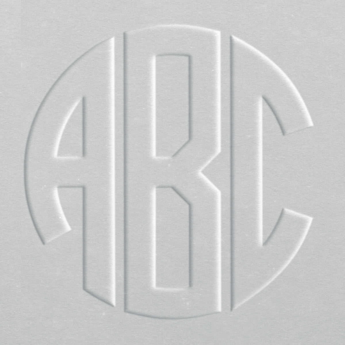 Embosser - Block Monogram