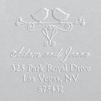 Address Embosser - Lovebirds