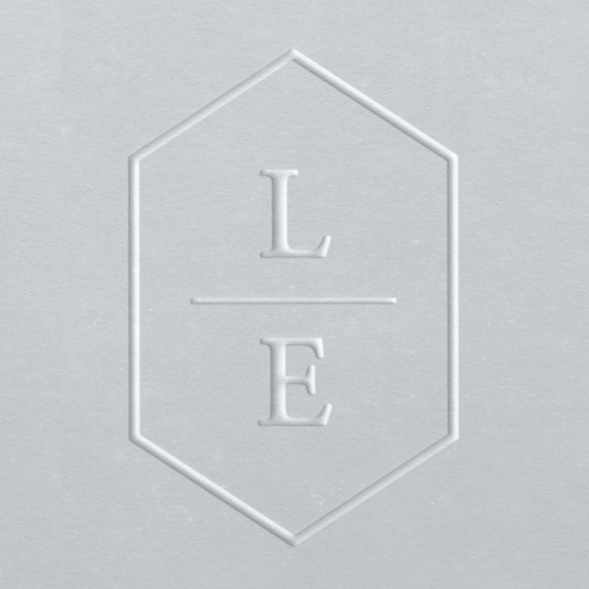 Embosser - Hexagon Initials