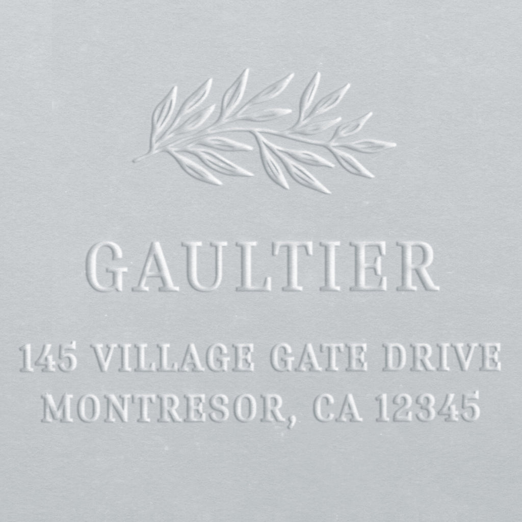 Address Embosser - Gaultier