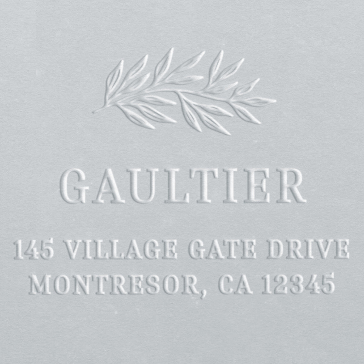 Address Embosser - Gaultier