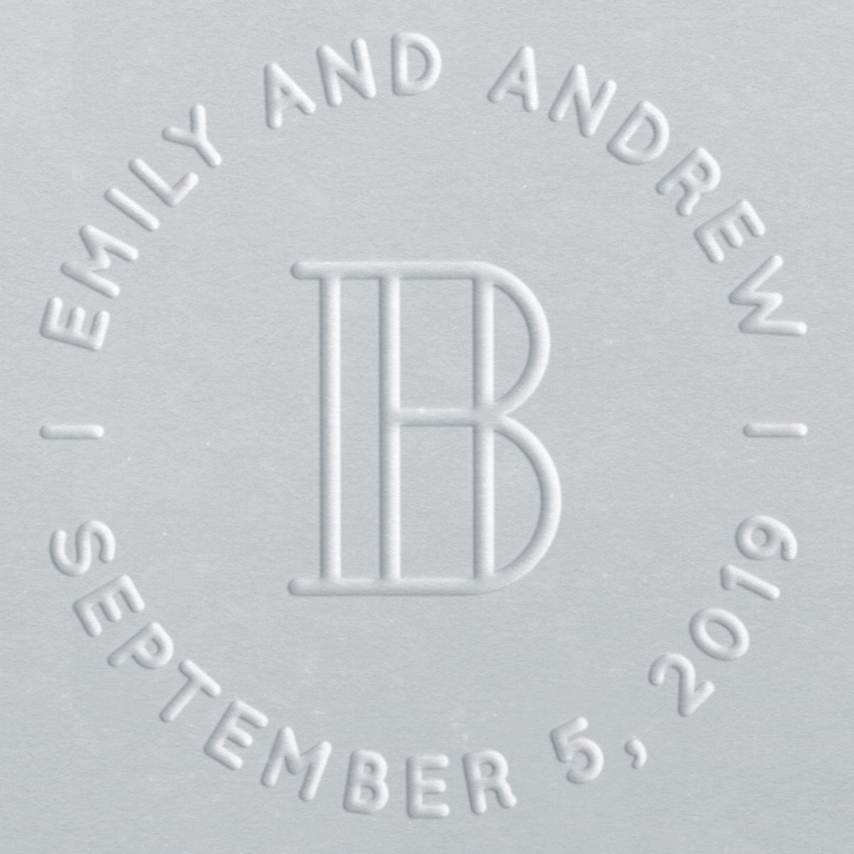 Embosser - Bolton Save the Date