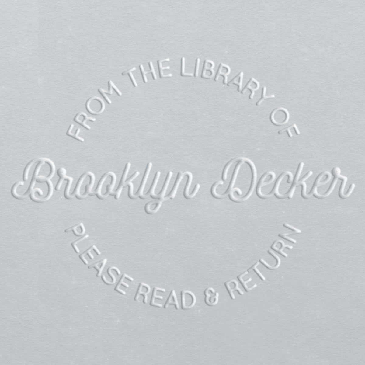 Book Embosser - Brooklyn
