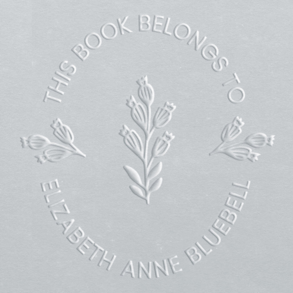 Book Embosser - Bluebells