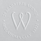 Address Embosser - Wavy Initial