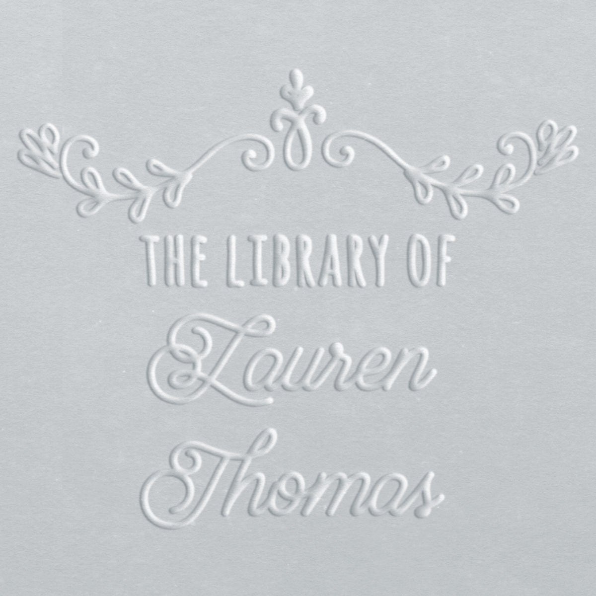 Personalized Library Book Embosser Stamp Custom from India