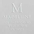 Address Embosser - Initial, Name, and Address