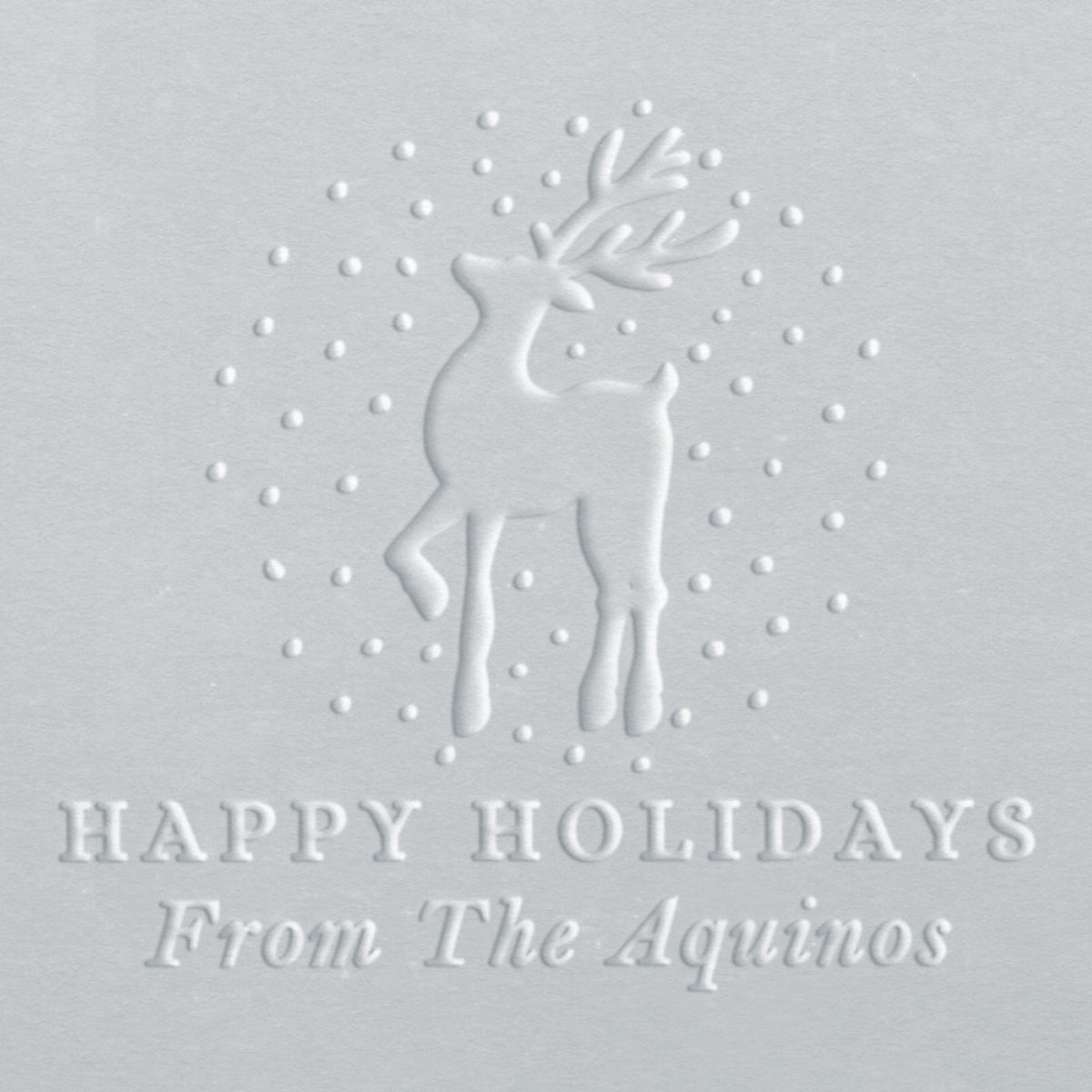 Embosser - Reindeer Name