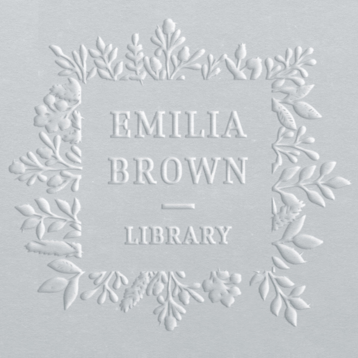 Book Embosser - Emilia Brown