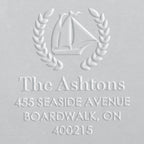 Address Embosser - Sailboat