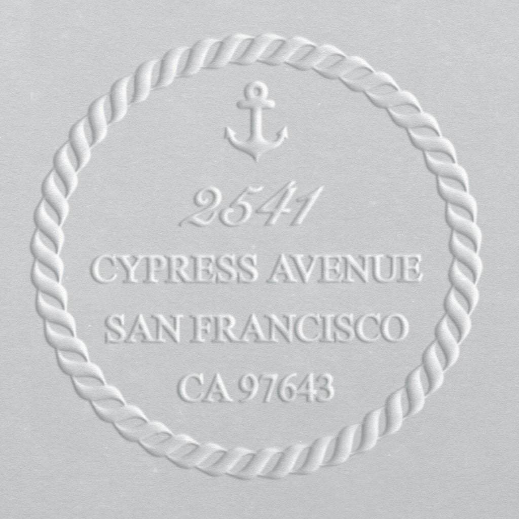 Address Embosser - Nautical