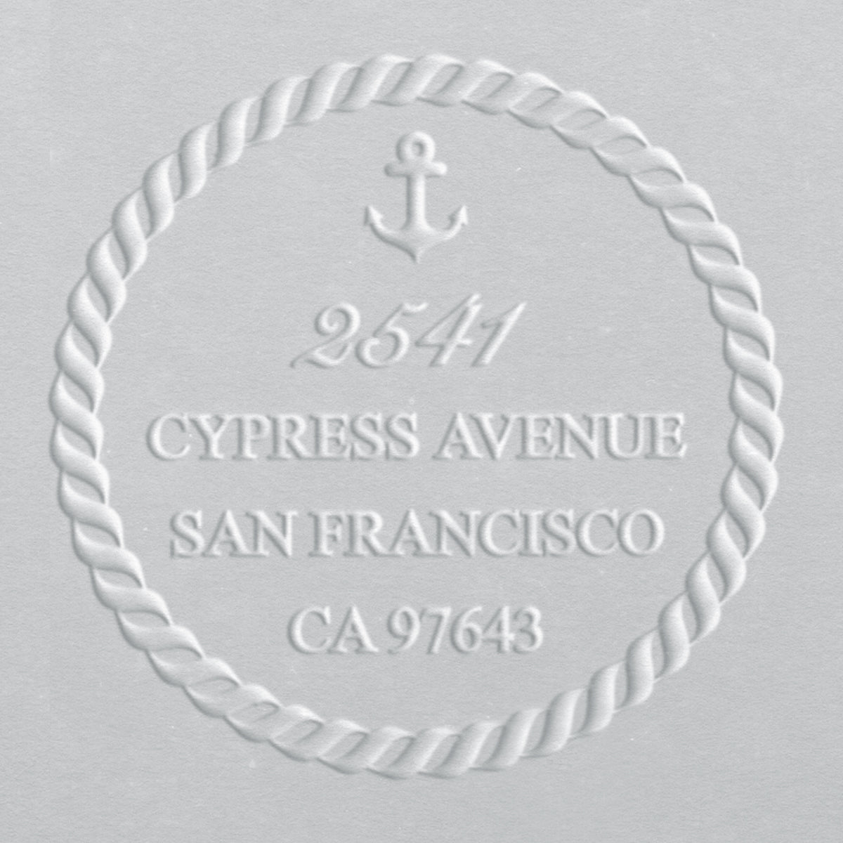 Address Embosser - Nautical