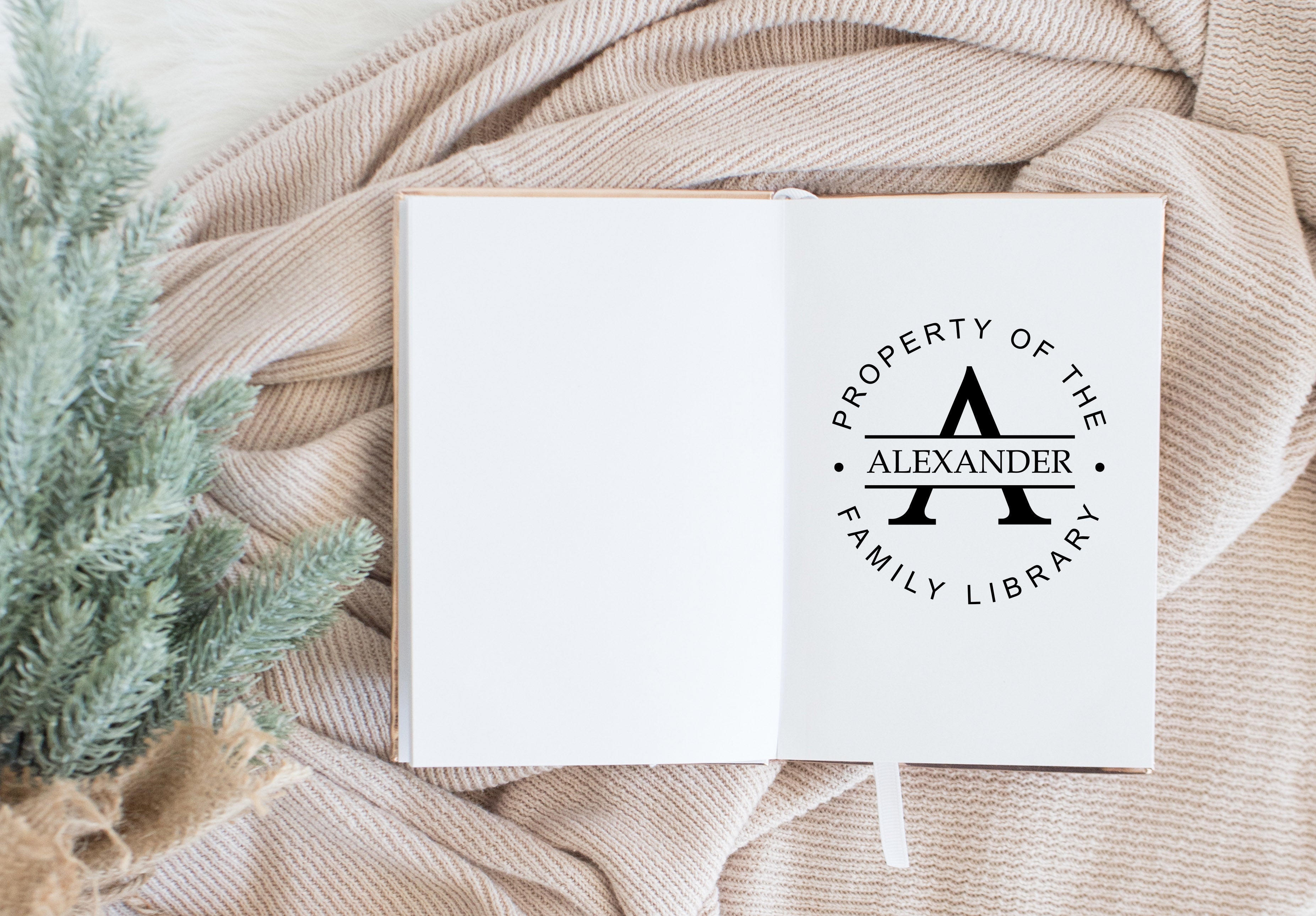 Book Stamp - Alexander Family
