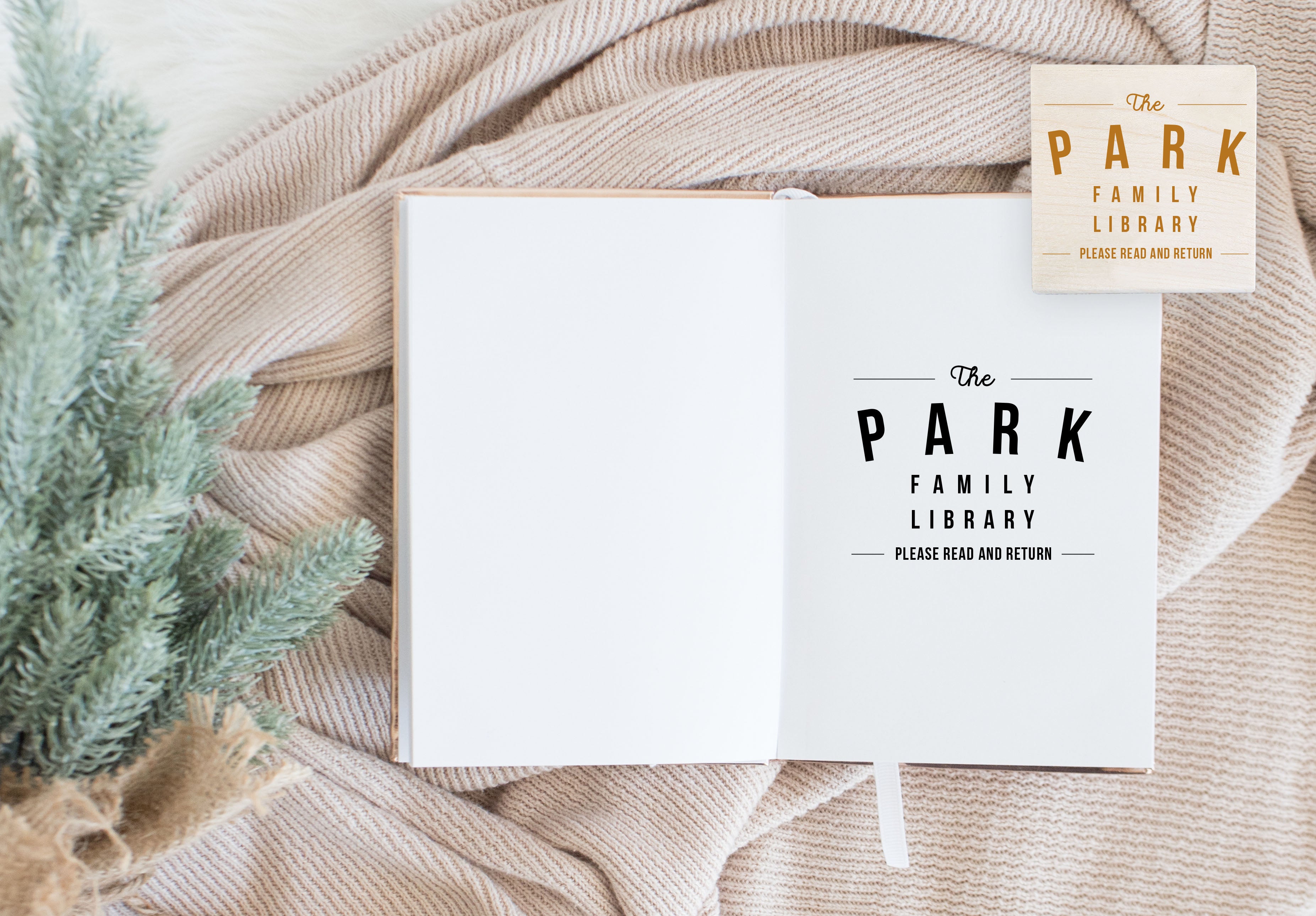 Book Stamp - Park
