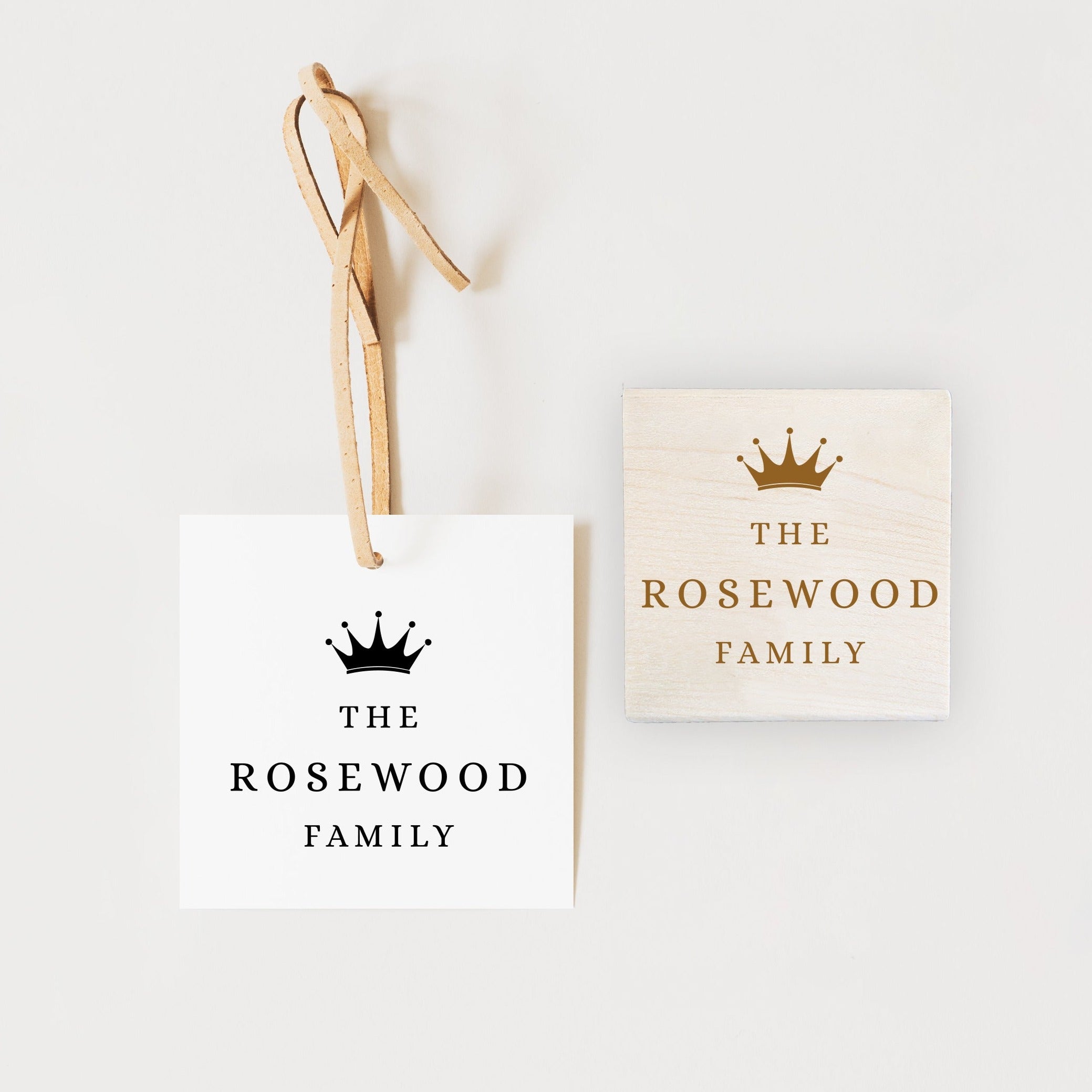Rosewood Family Wedding Stamp