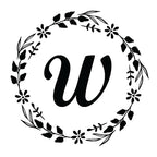 Embosser - Bold Initial Wreath