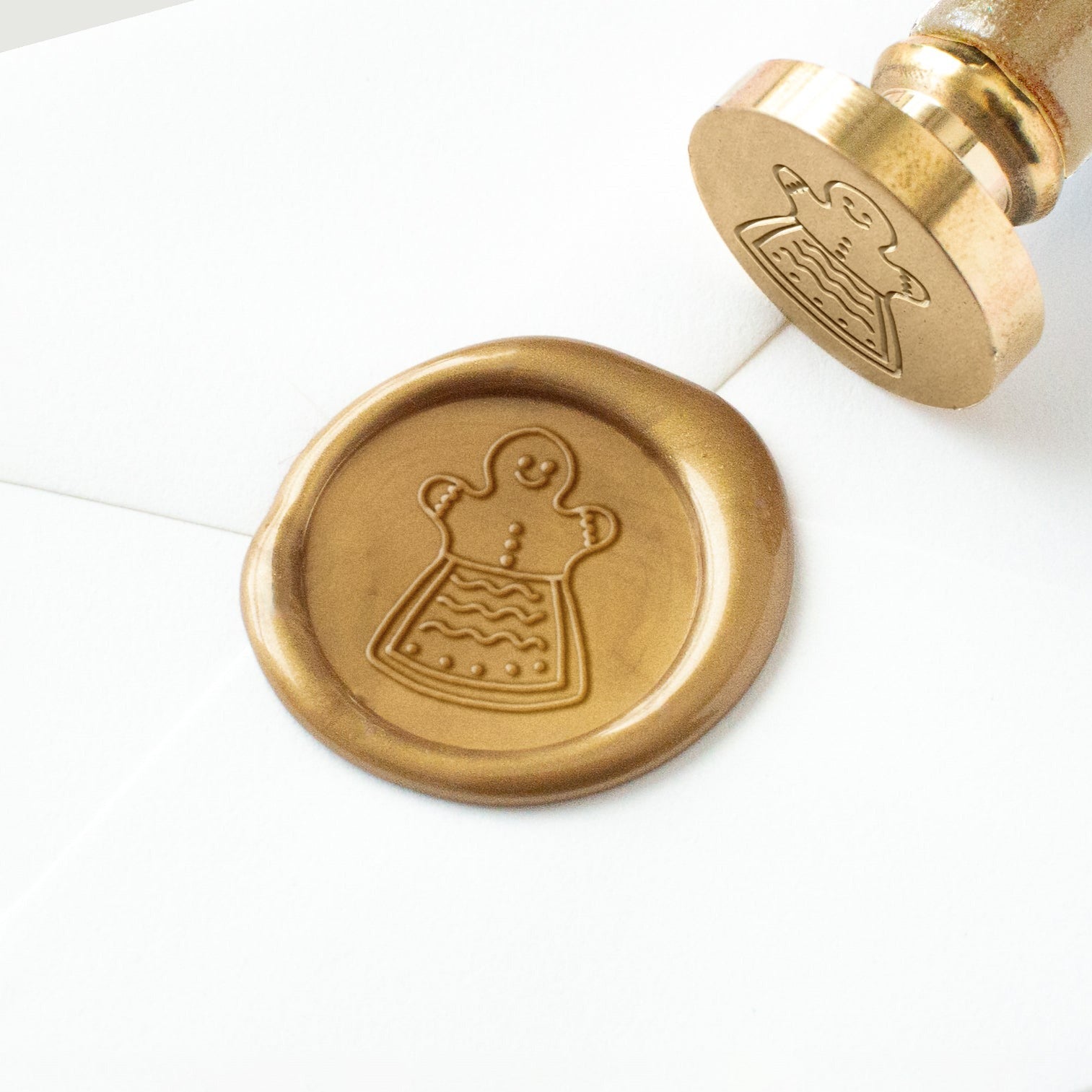 Wax Seal Stamp - Gingerbread with Apron