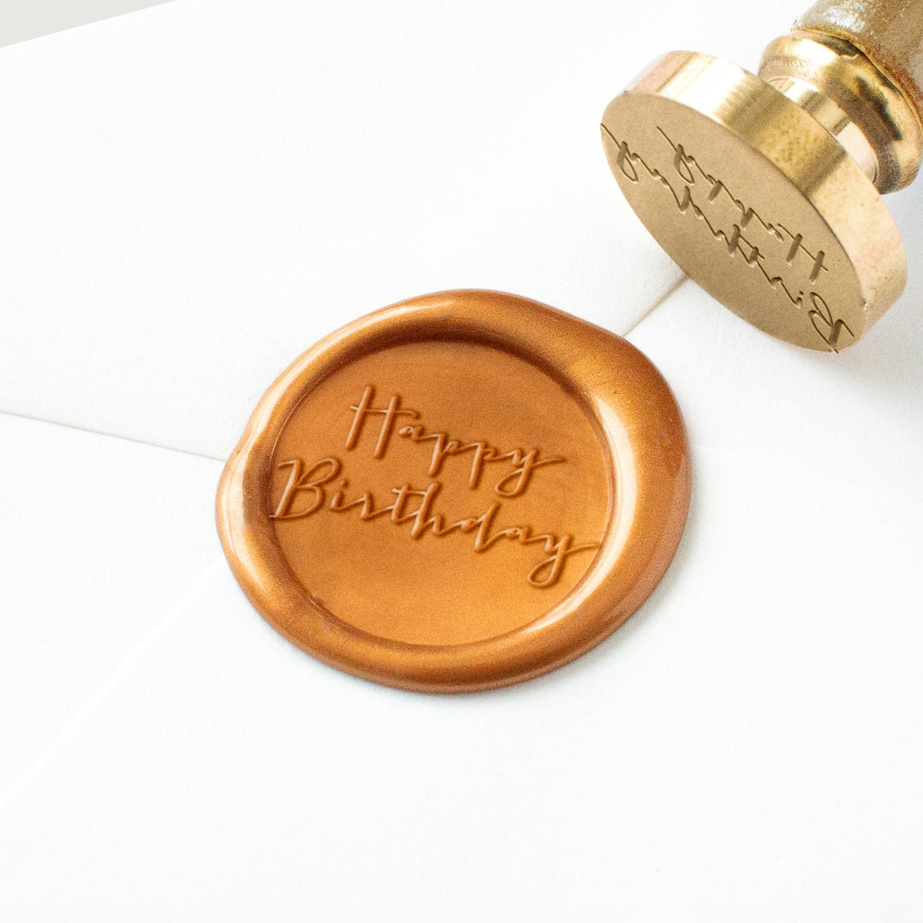 Wax Seal - Happy Birthday