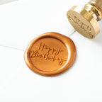 Wax Seal - Happy Birthday
