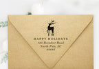 Stamp - Reindeer Address