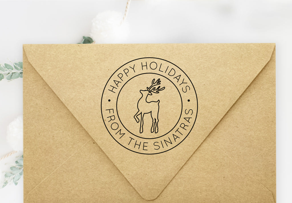 Stamp - Reindeer Circle