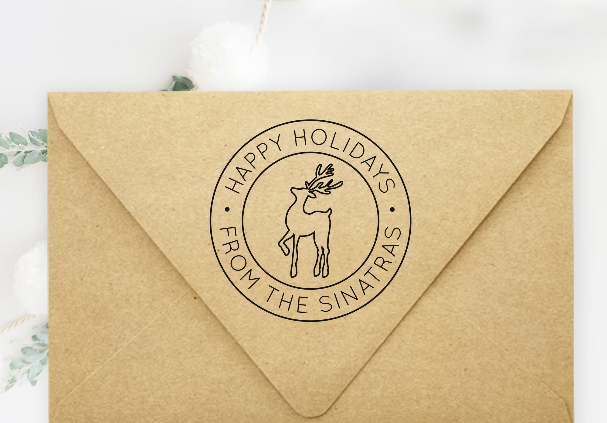 Stamp - Reindeer Circle