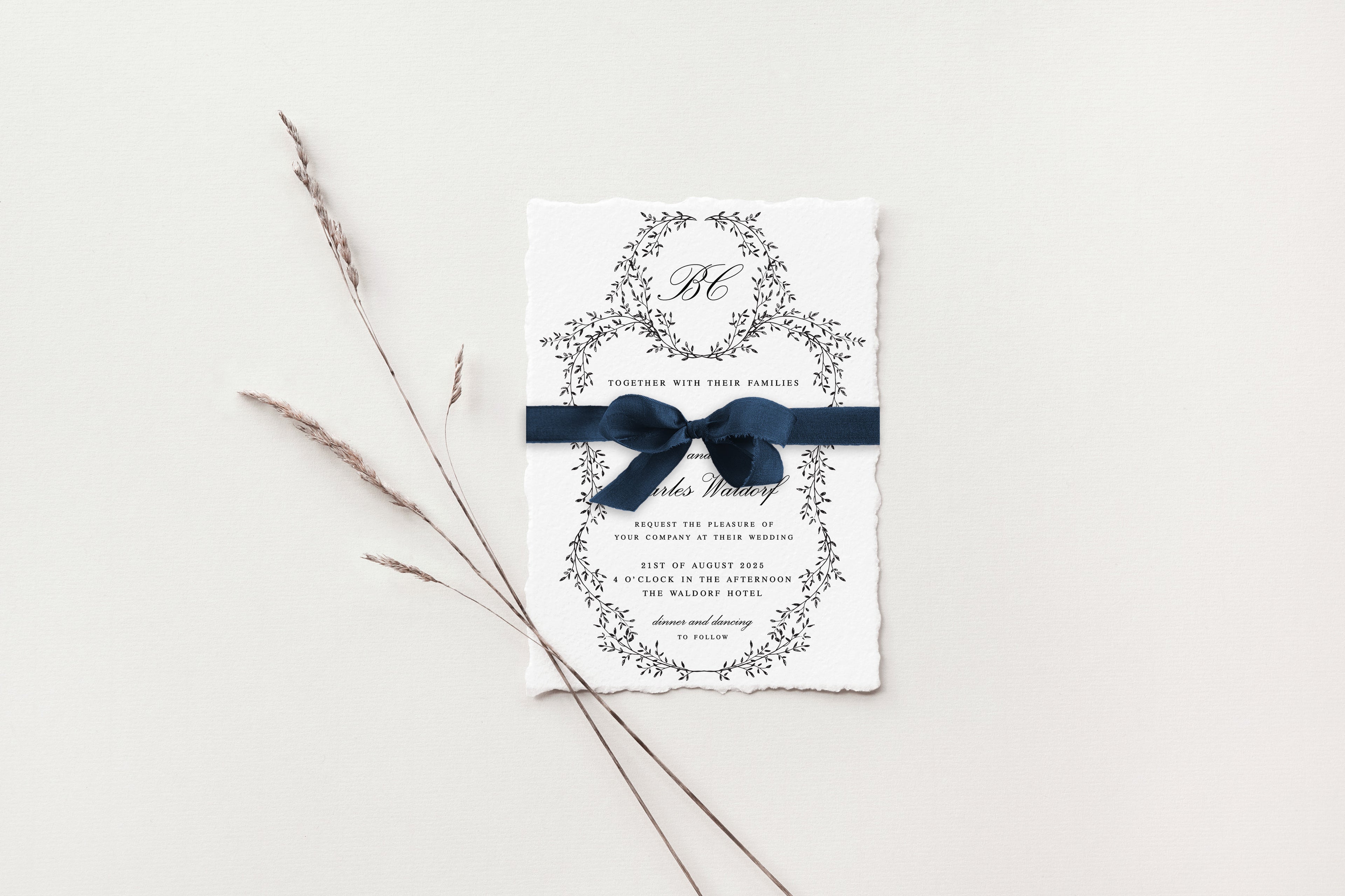 Frayed Edge Silk Crepe Ribbon 0.5"