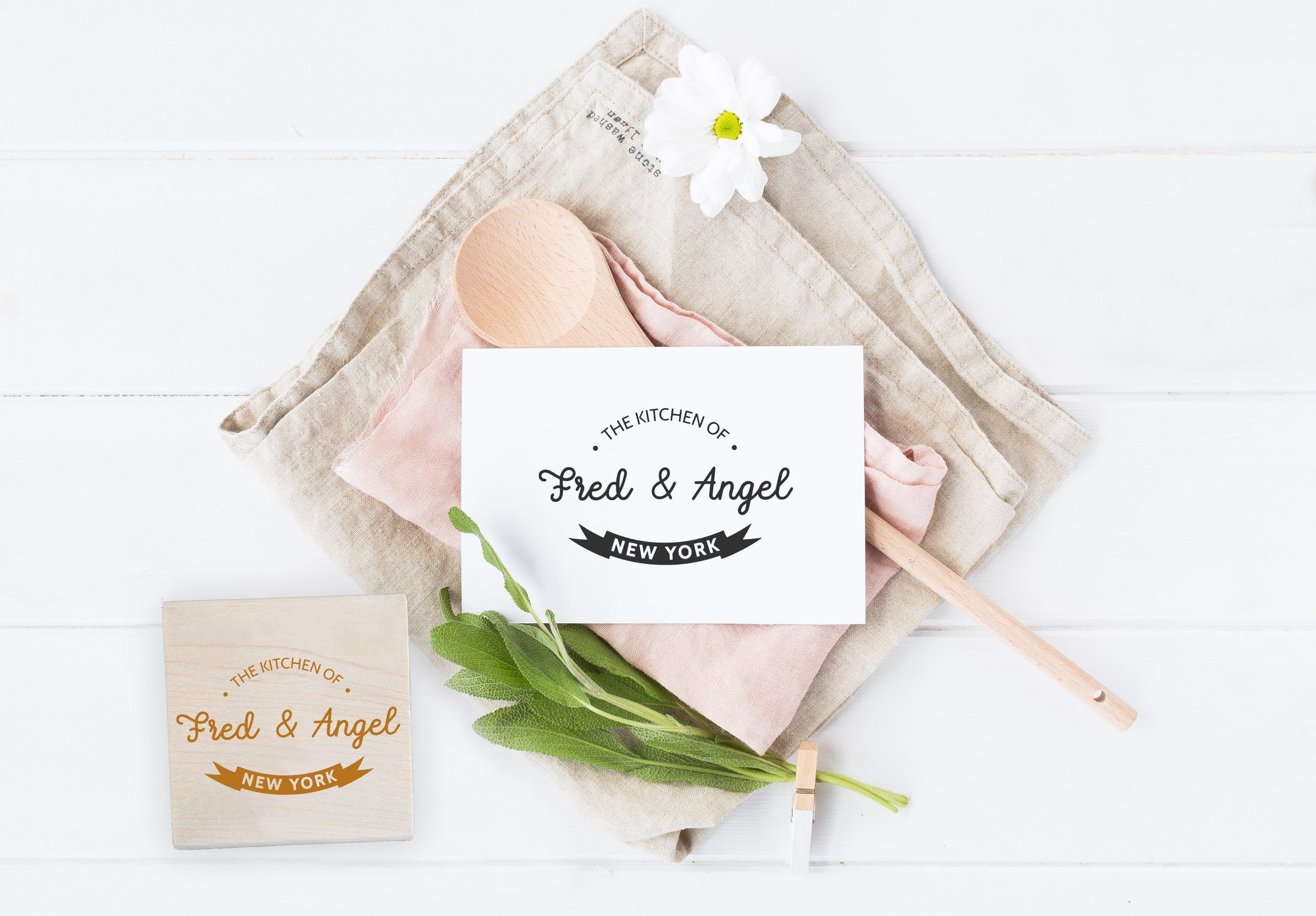 Stamp - Fred & Angel