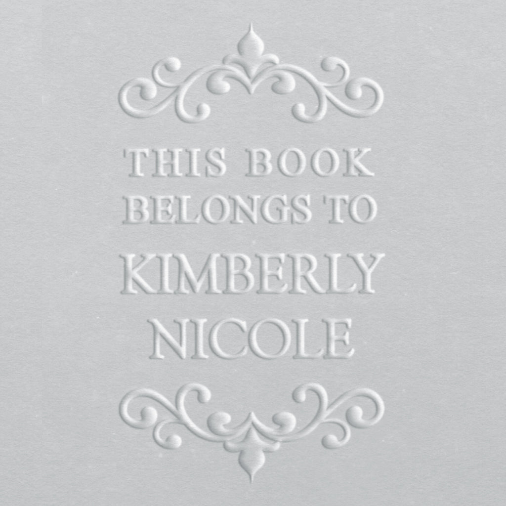 Book Embosser - Nicole