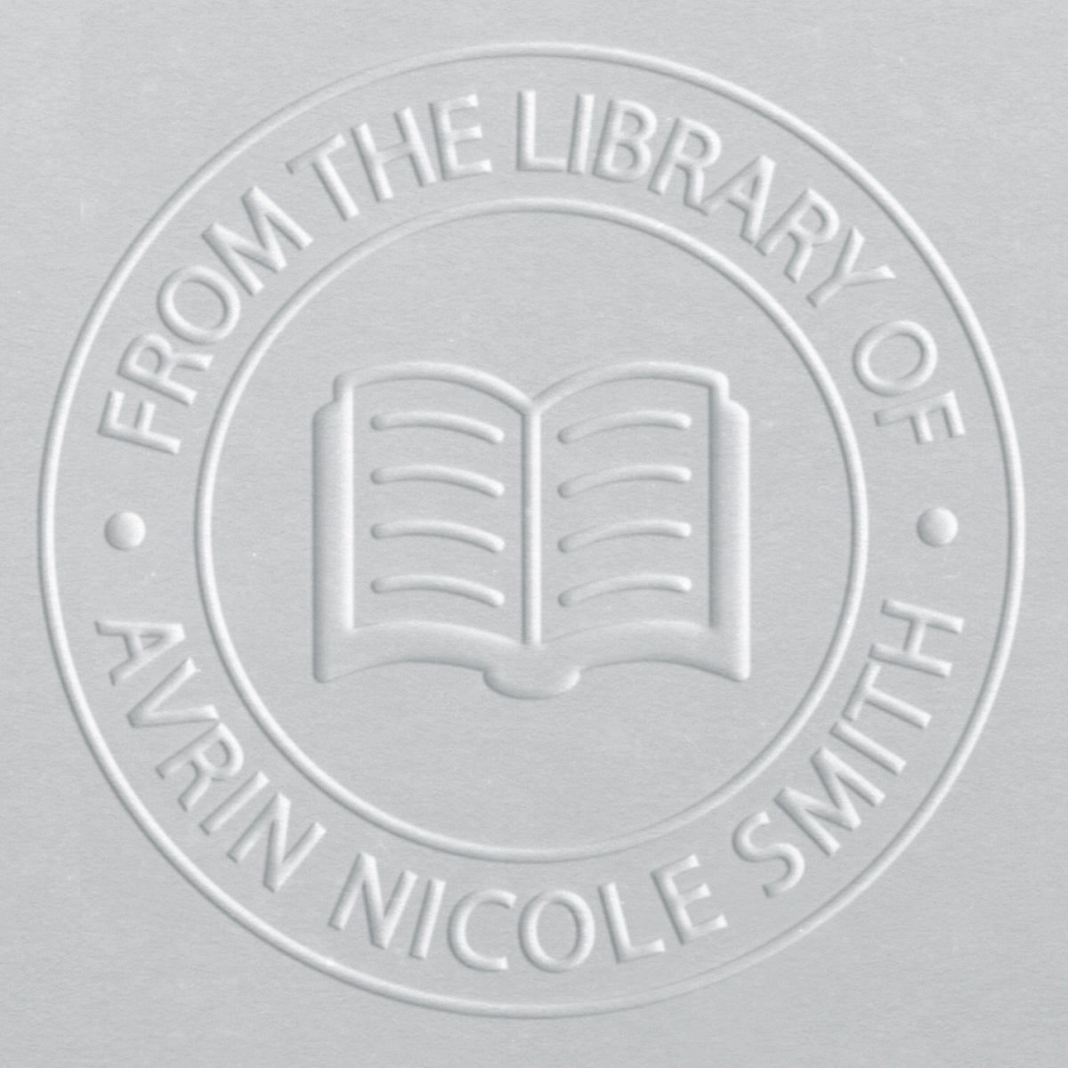 Personalized Book Embosser Custom Library Embosser Seal