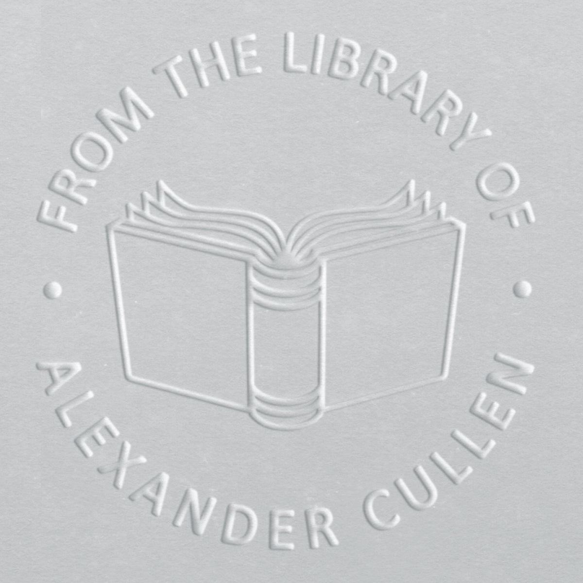 Book Embosser - Open Book