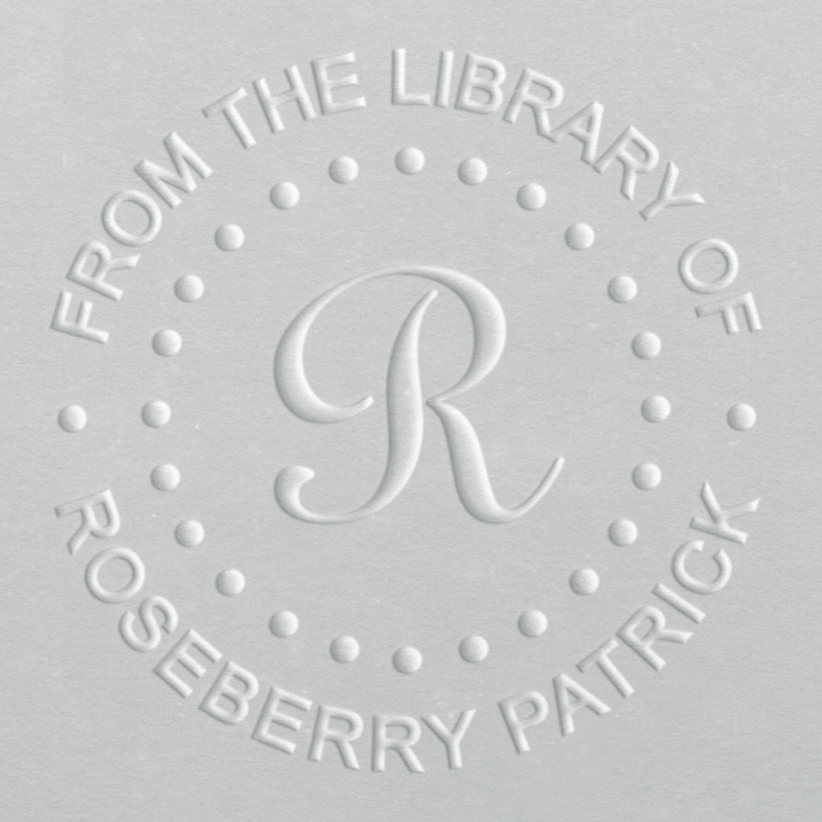 Book Embosser - Roseberry
