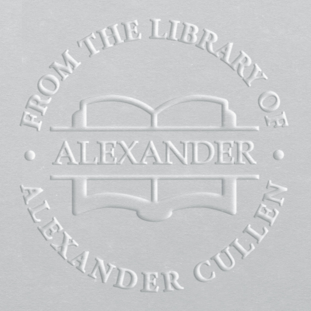 Personalized Book Embosser Custom Library Embosser Seal