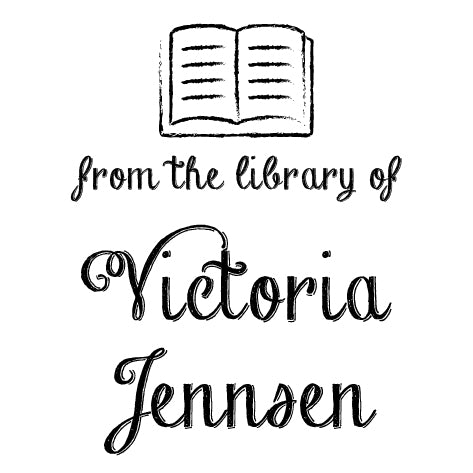 Book Stamp From the Library of Victoria