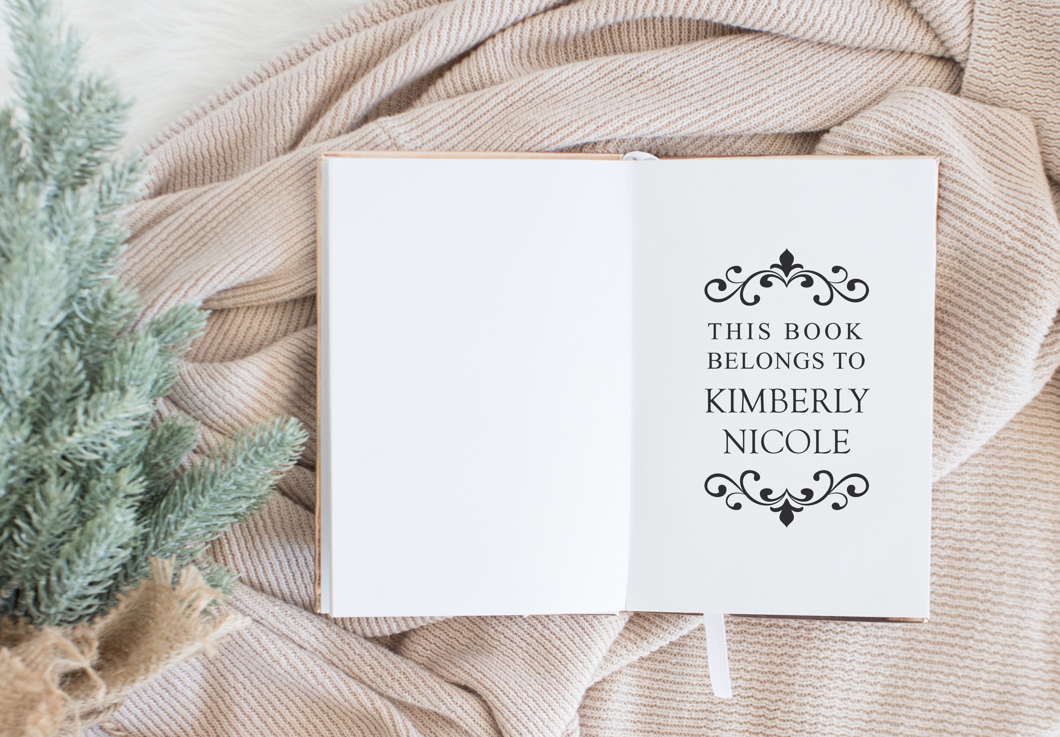 Book Stamp - Nicole