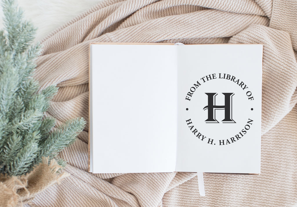 Book Stamp From the Library of Harry