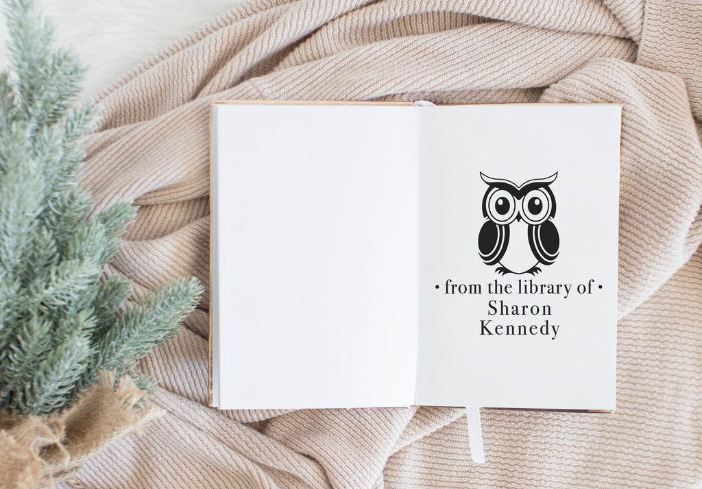 Book Stamp From the Library of Sharon