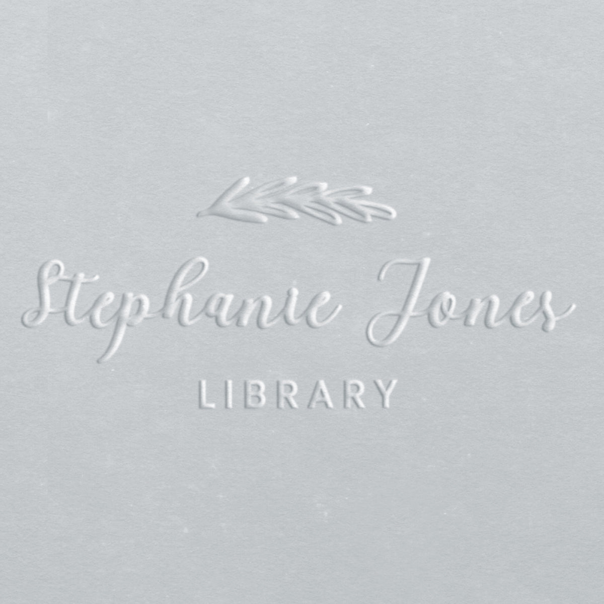 Book Embosser - Stephanie