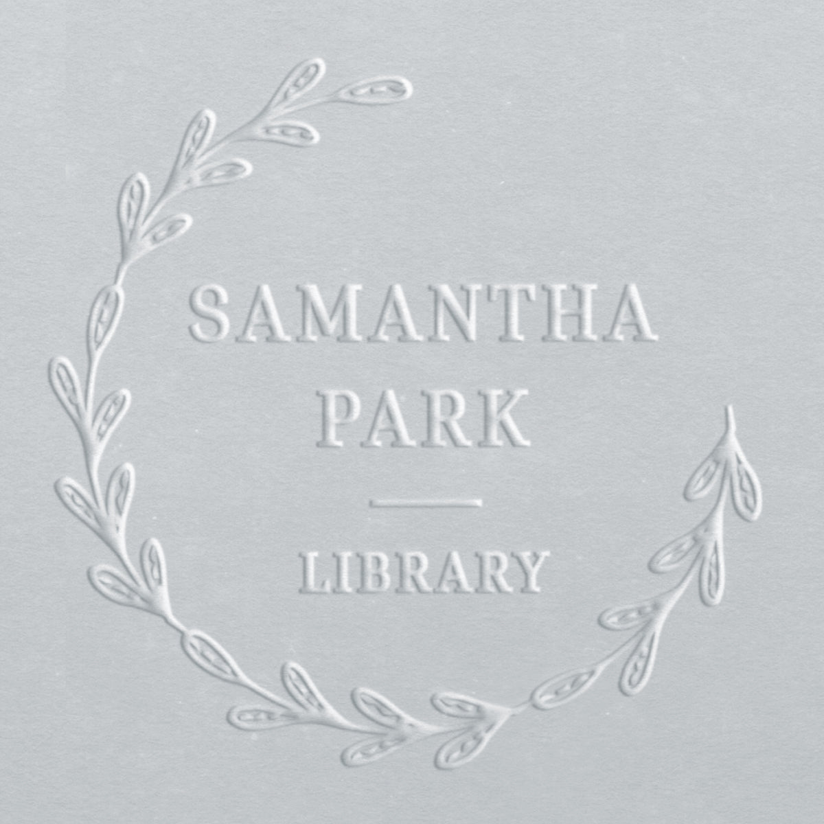 Book Embosser - Samantha