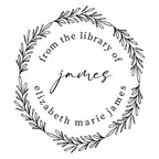 Book Stamp - James Wreath