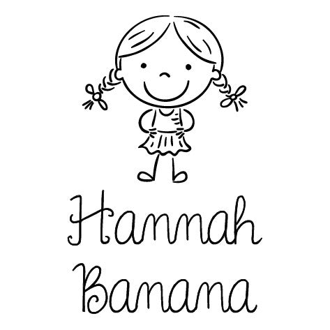 Little Girl Stamp