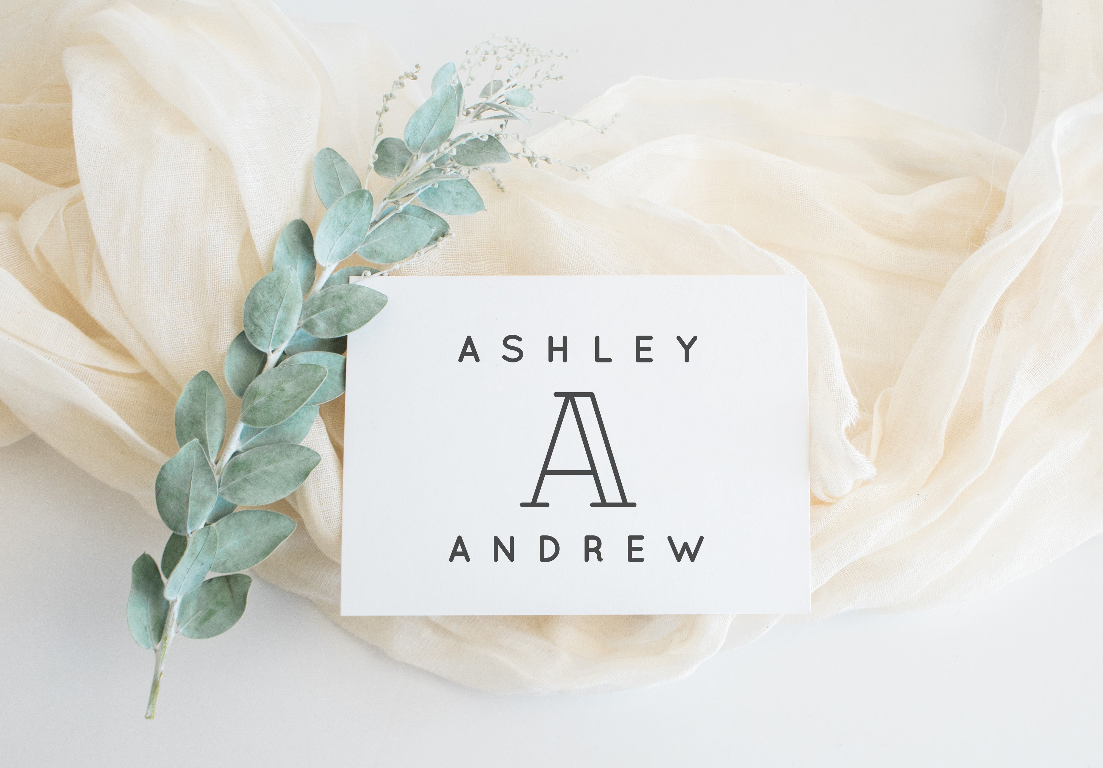 Ashley Wedding Stamp