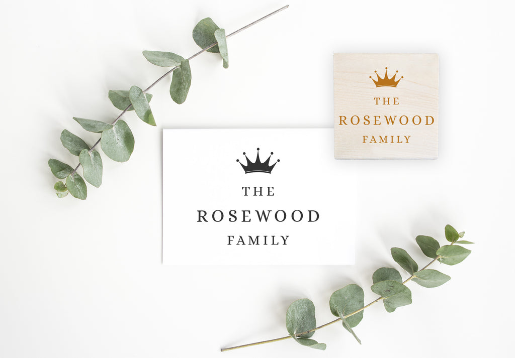 Rosewood Family Wedding Stamp