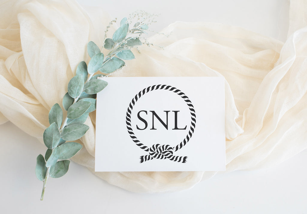 Stamp - Nautical Monogram