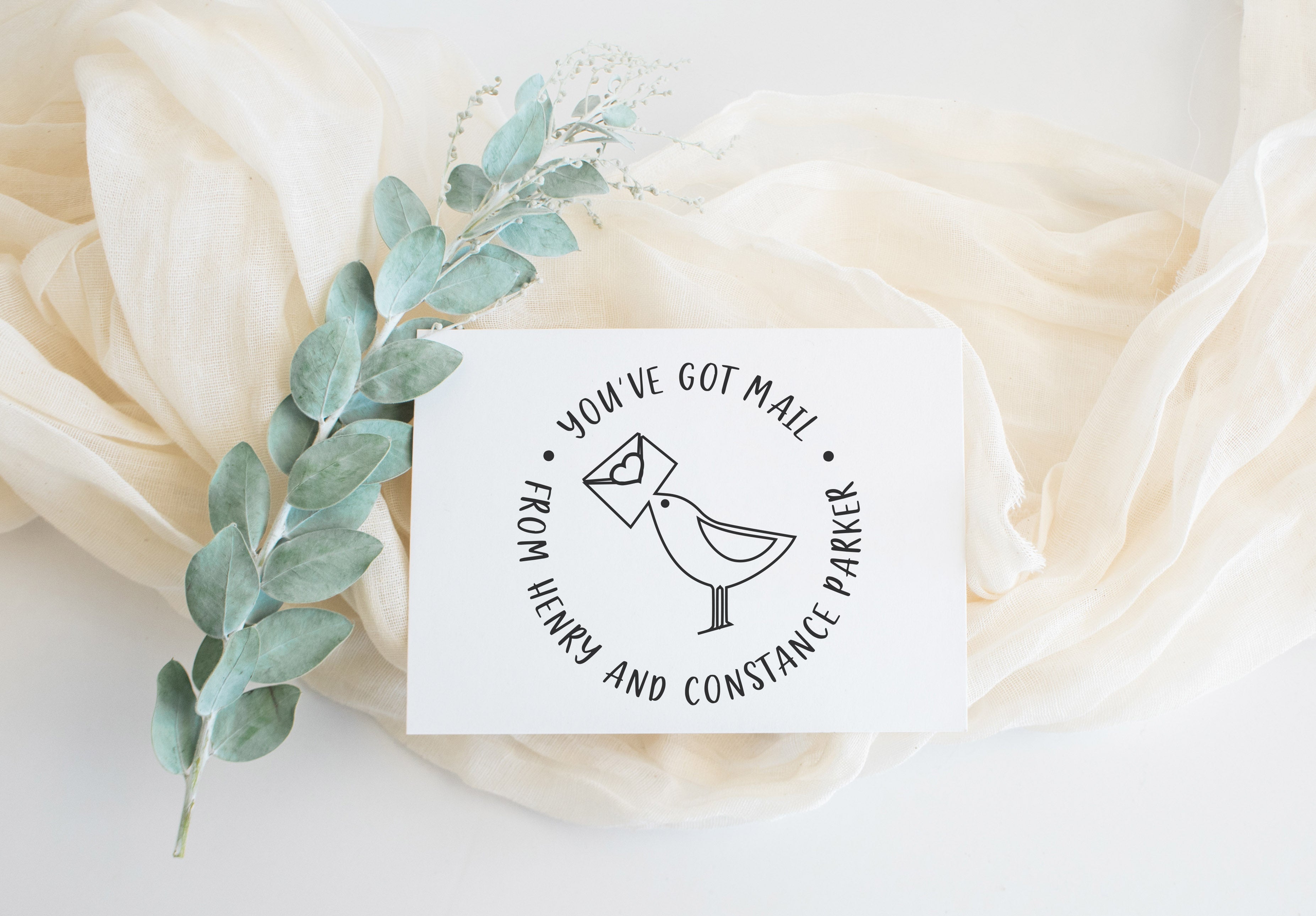 You've Got Mail Wedding Stamp