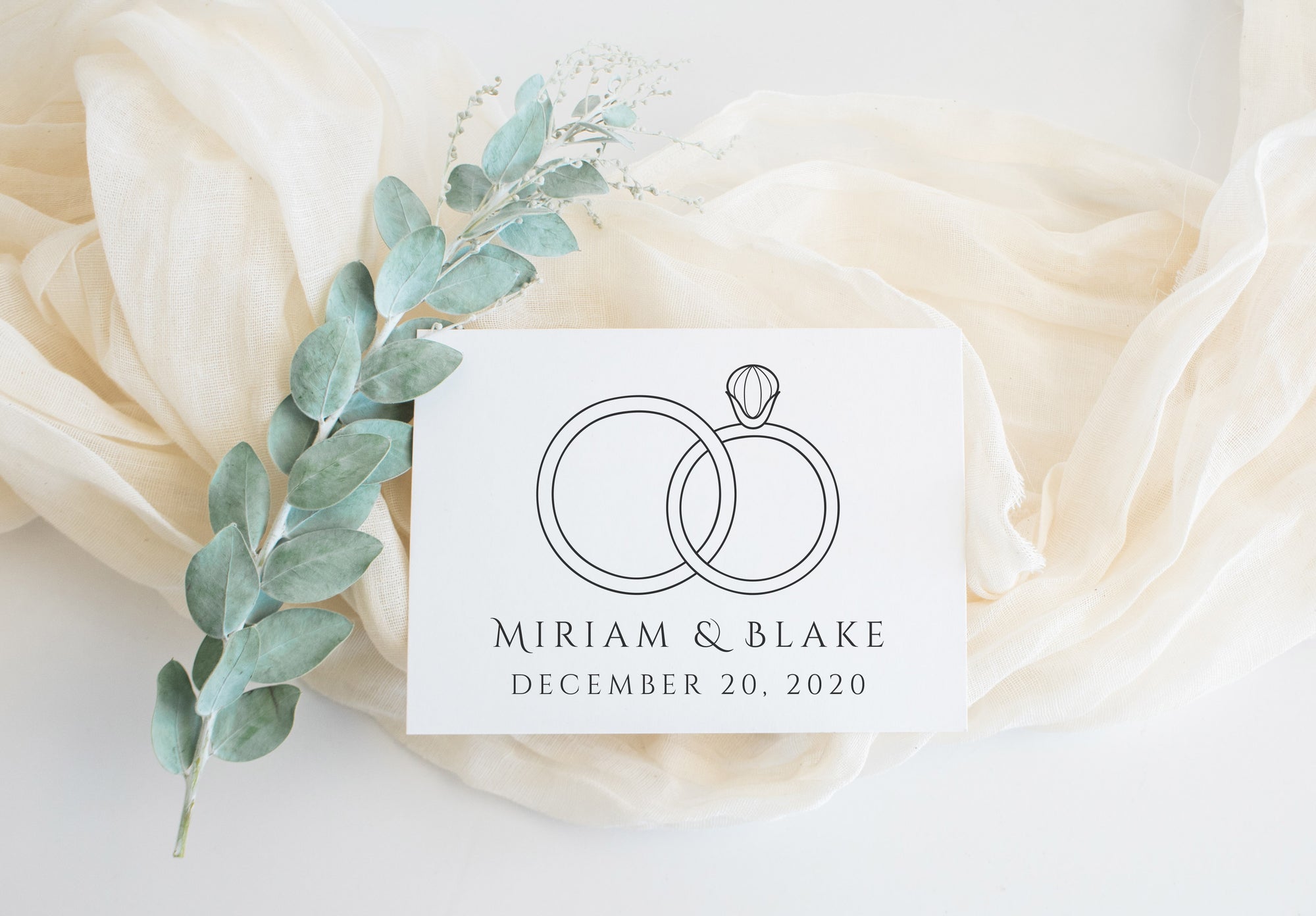 Stamp - Wedding Rings