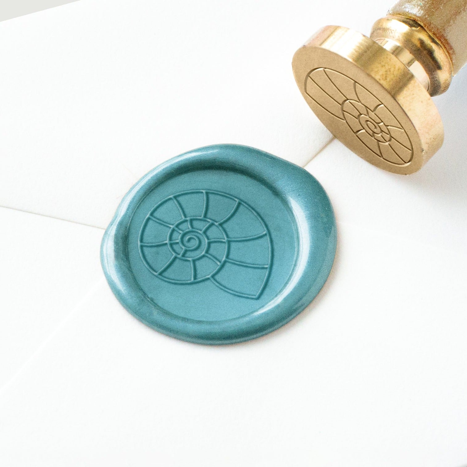 Wax Seal - Nautilus Shell